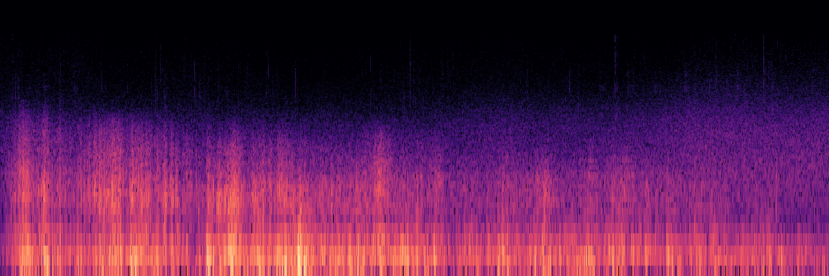 Spectrogram: Thunder and Rain